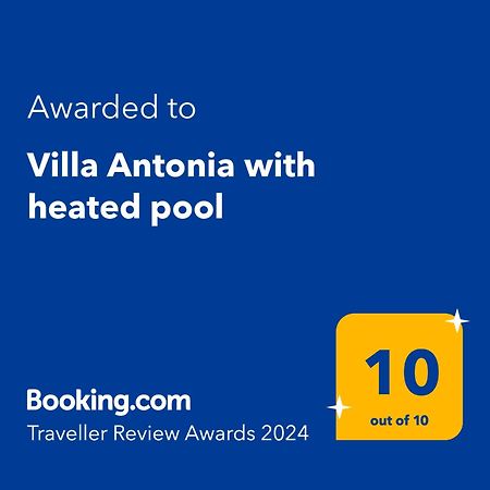 Villa Antonia With Heated Pool Dograde Bagian luar foto
